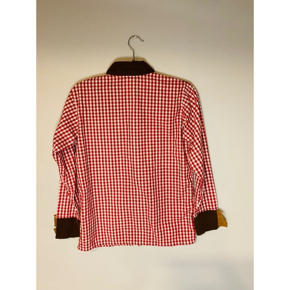 Gymboree cowboy gingham western shirt fringed Halloween costume boys girls 10 12 - Picture 11 of 11